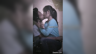 Teen Desi couple share a kiss and a cigarette in romantic XXX vid | XXX Video on AllSex.XXX