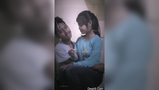 Teen Desi couple share a kiss and a cigarette in romantic XXX vid | XXX Video on AllSex.XXX