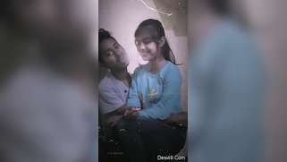 Teen Desi couple share a kiss and a cigarette in romantic XXX vid | XXX Video on AllSex.XXX