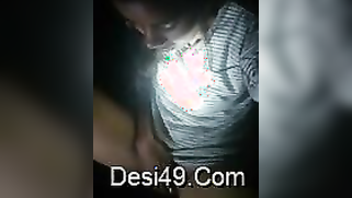 Hot XXX selfie of Desi MILF rubbing her cute pussy in the darkness | XXX Video on AllSex.XXX