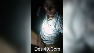 Hot XXX selfie of Desi MILF rubbing her cute pussy in the darkness | XXX Video on AllSex.XXX