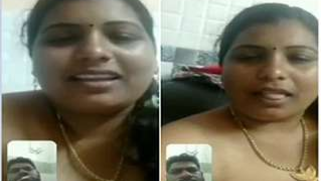 Horny male client jerks off to nude XXX tits of Desi MILF online | XXX Video on AllSex.XXX