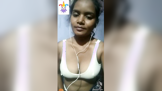 Desi webcam sweetie gladly shows off her tits for horny XXX client | XXX Video on AllSex.XXX