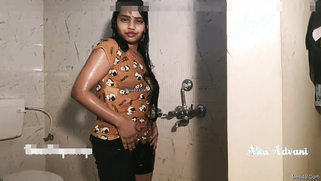 Desi girl gets all wet slowly taking off her clothes in XXX video | XXX Video on AllSex.XXX