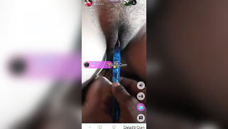 Dude uses a pan as a sex toy to XXX play with his Desi GF's cunt | XXX Video on AllSex.XXX