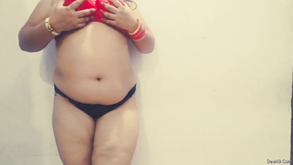 Desi fatty gets nude and plays with XXX vibrator as if it's a cock | XXX Video on AllSex.XXX