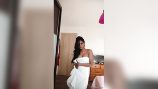 Amazing Desi gal XXX teases with her body hidden under the towel | XXX Video on AllSex.XXX