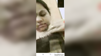 Wife reveals her immense XXX breasts posing for Desi webcam show | XXX Video on AllSex.XXX