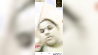 Wife reveals her immense XXX breasts posing for Desi webcam show | XXX Video on AllSex.XXX