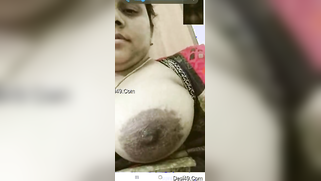 Wife reveals her immense XXX breasts posing for Desi webcam show | XXX Video on AllSex.XXX