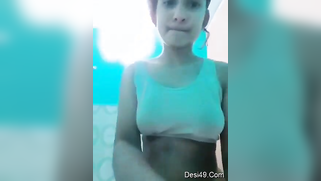 Naughty Desi teeny undresses and XXX plays with her cute breasts | XXX Video on AllSex.XXX