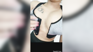 Big-tittied young Desi gal poses topless and XXX sucks a vegetable | XXX Video on AllSex.XXX