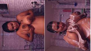 Wet Desi MILF taking a shower and XXX masturbating on the floor | XXX Video on AllSex.XXX