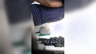 Cute Desi MILF undresses nude in front of a hidden cam in the room | XXX Video on AllSex.XXX