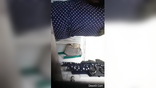 Cute Desi MILF undresses nude in front of a hidden cam in the room | XXX Video on AllSex.XXX