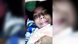 Sexy Desi cutie XXX plays with her perky breasts and wet vagina