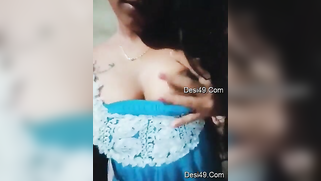 Busty Desi seductress XXX teases with her immense tits for the cam | XXX Video on AllSex.XXX