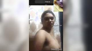 XXX-looking aunty with glasses shows off her naked titties on camera | XXX Video on AllSex.XXX