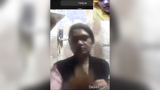 XXX-looking aunty with glasses shows off her naked titties on camera | XXX Video on AllSex.XXX