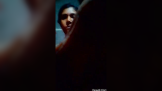 Girl takes boobs to light and touches them in amateur solo sex video | XXX Video on AllSex.XXX