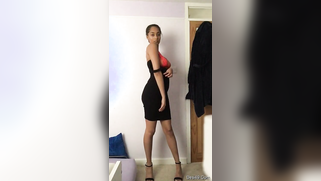 Indian woman with sexy body wears black dress that makes her look hot | XXX Video on AllSex.XXX