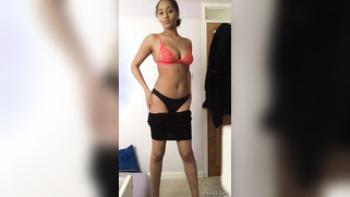 Indian woman with sexy body wears black dress that makes her look hot | XXX Video on AllSex.XXX