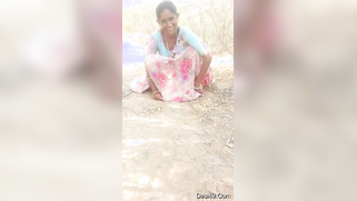 Indian man films sex movie of mom exposing pussy and pissing outdoors | XXX Video on AllSex.XXX