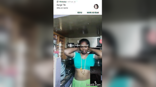 Aunty is so sexy in green sari that online friend pays her for talking | XXX Video on AllSex.XXX