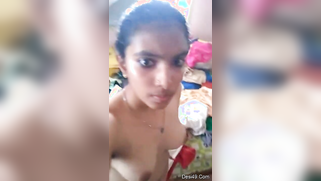 Indian teen with big eyes and pierced nostril shows what she has got | XXX Video on AllSex.XXX