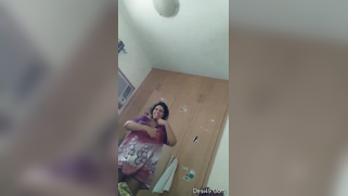 Sex service is provided by Indian wife who gets naked flashing tits | XXX Video on AllSex.XXX