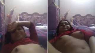 Well-mannered Indian slut lies in bed with naked tits waiting for man | XXX Video on AllSex.XXX