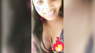 XXX affair of amazing Desi woman in sari who takes boobies out at home | XXX Video on AllSex.XXX