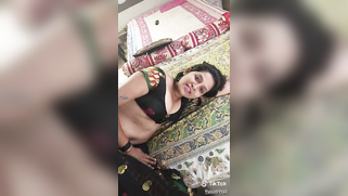 Desi mom doesn't open top but tits look amazing even being hidden | XXX Video on AllSex.XXX