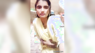 No nakedness but teasing by sex-addicted Desi aunty in front of camera | XXX Video on AllSex.XXX