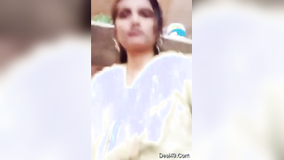 No nakedness but teasing by sex-addicted Desi aunty in front of camera | XXX Video on AllSex.XXX