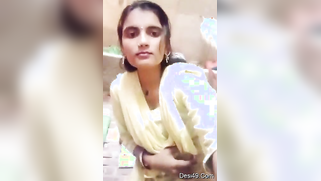 No nakedness but teasing by sex-addicted Desi aunty in front of camera | XXX Video on AllSex.XXX