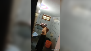 Desi skinny wears clothes and doesn't know about camera spying on her | XXX Video on AllSex.XXX