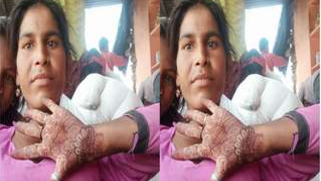 XXX video call is the chance for aunty to show what she has got there