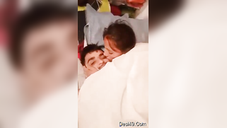 Indian couple lie next to each other and expose private body parts | XXX Video on AllSex.XXX