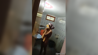 Indian teen dries body with tower flashing private parts in washroom | XXX Video on AllSex.XXX