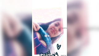 Awesome Desi sex model shows what is hidden more than often under bra