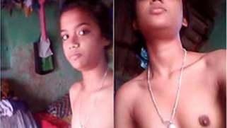 Babe from India slowly takes clothes off willingly flaunting boobs | XXX Video on AllSex.XXX