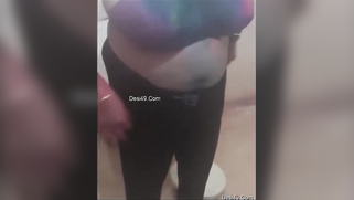 Big-boobied mom demonstrates main pride covered with paint on camera | XXX Video on AllSex.XXX