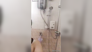 Big-boobied Desi girl had great idea to film herself in the shower | XXX Video on AllSex.XXX