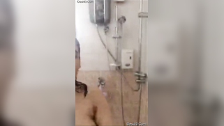 Big-boobied Desi girl had great idea to film herself in the shower | XXX Video on AllSex.XXX