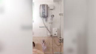 Big-boobied Desi girl had great idea to film herself in the shower | XXX Video on AllSex.XXX