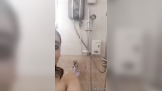 Big-boobied Desi girl had great idea to film herself in the shower | XXX Video on AllSex.XXX
