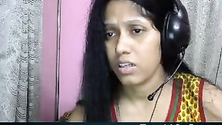 Online sex is Indian mom's job so she performs dirty show on webcam | XXX Video on AllSex.XXX