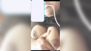 Girl with big boobies performs sex show rubbing own hard perky nipples | XXX Video on AllSex.XXX