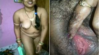 Fatty Desi mom bares hairy cunt and takes vegetable for masturbation | XXX Video on AllSex.XXX